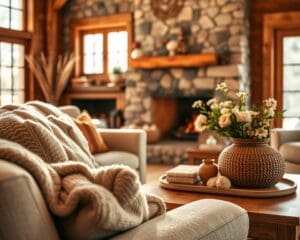 Hoe gebruik je textiel voor warmte en sfeer?