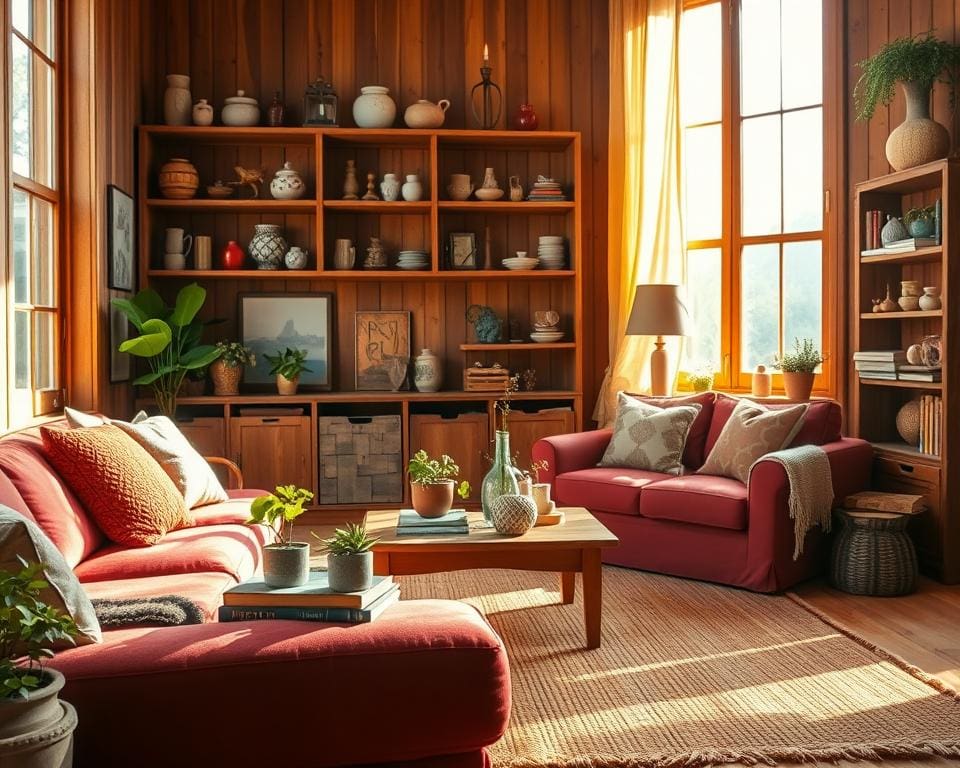 Hoe gebruik je warme tinten voor meer gezelligheid?