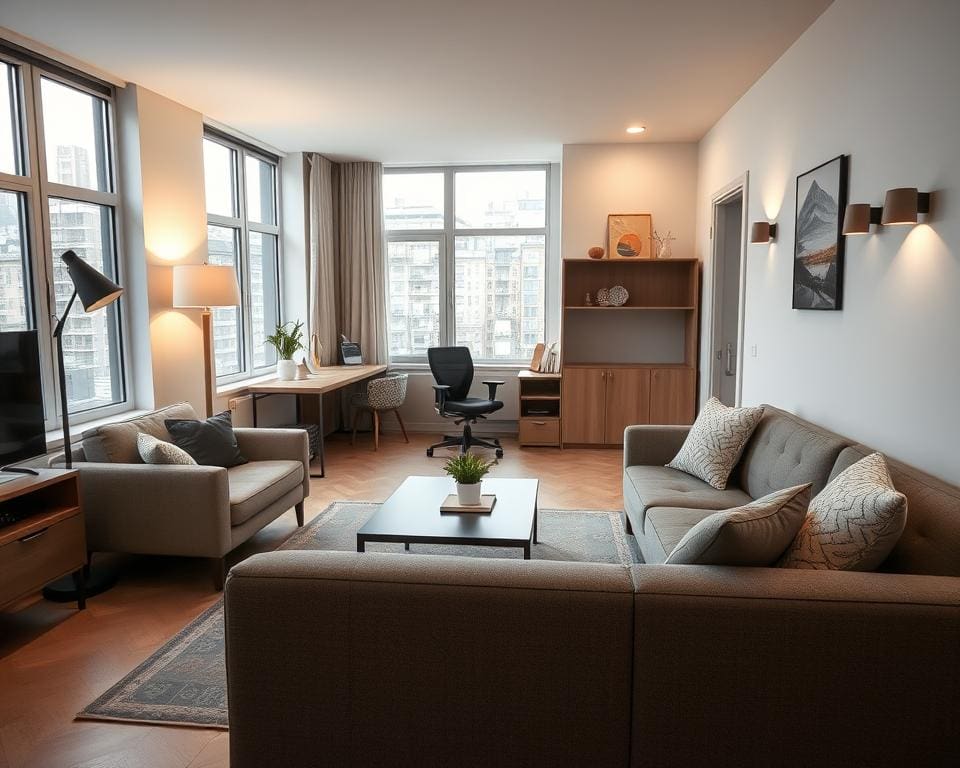 Hoe maak je van een studio een functionele leefruimte?