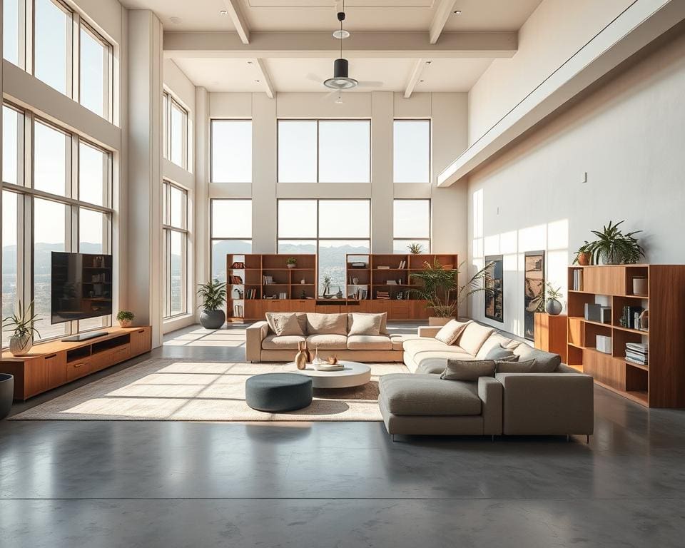 Hoe richt je een multifunctionele ruimte in?