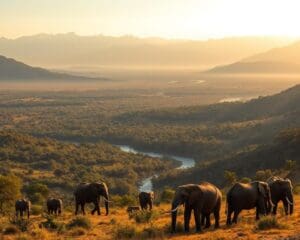 Waar ligt het mooiste nationale park van Afrika?