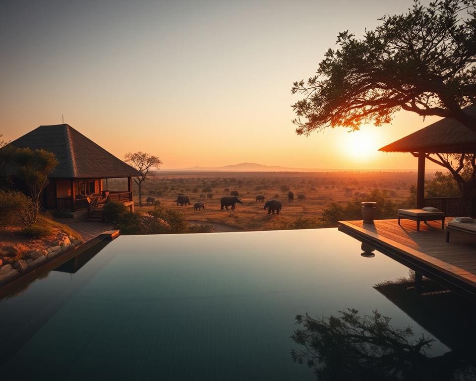Waar vind je de meest exclusieve lodges in Afrika?