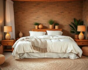 Wat maakt natuurlijke materialen ideaal in de slaapkamer?