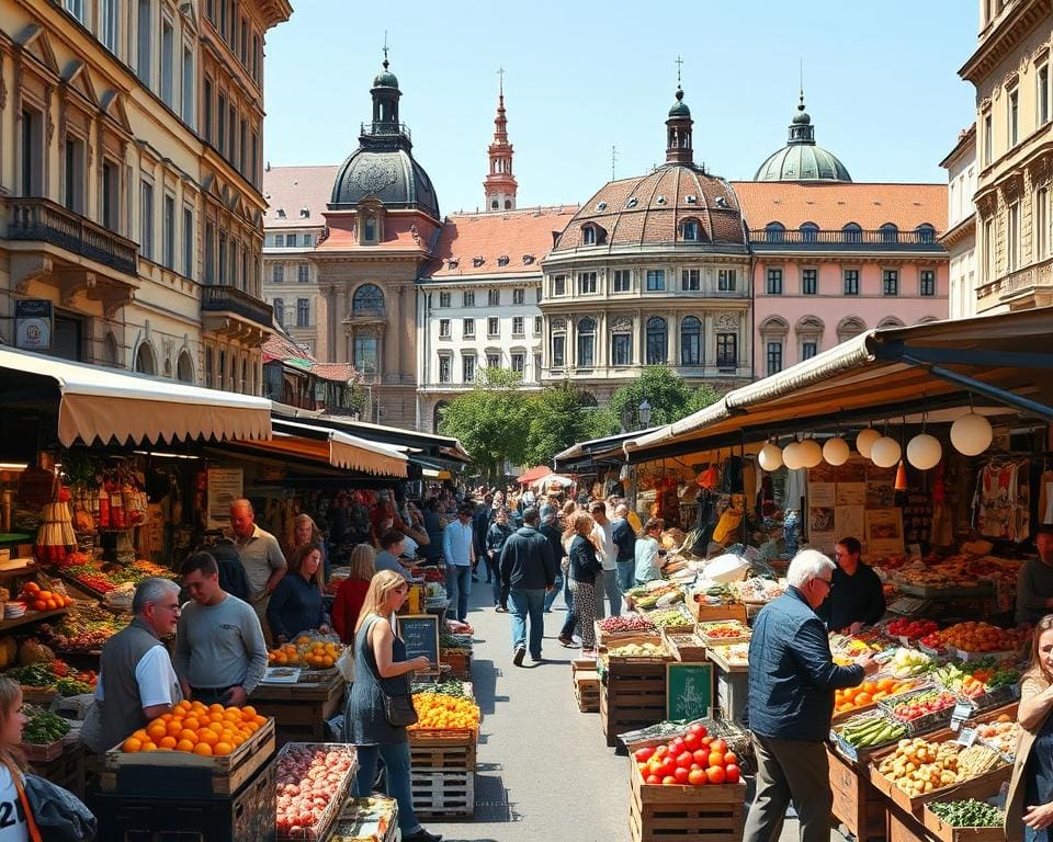 Wat zijn de mooiste markten van Wenen?