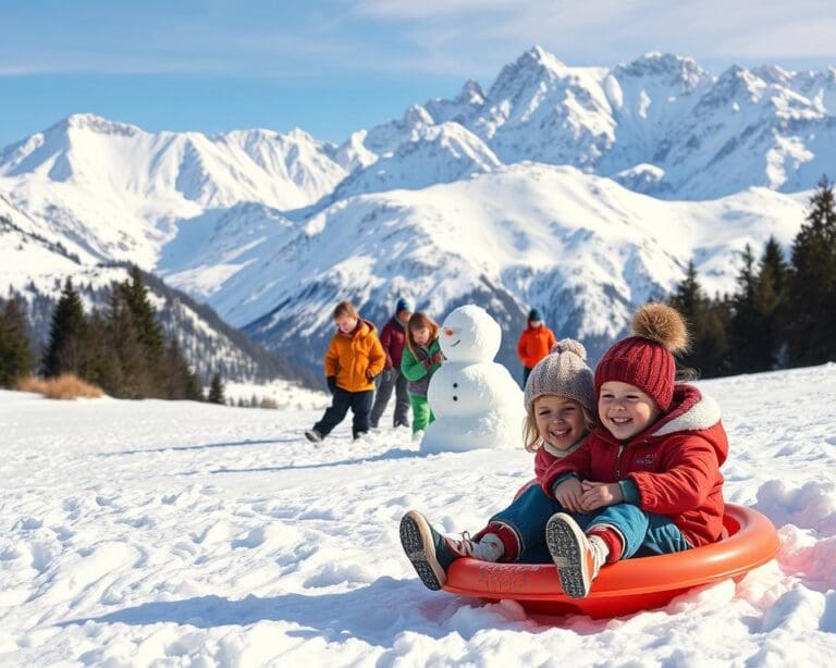 Wat zijn leuke activiteiten in de Alpen met kinderen?