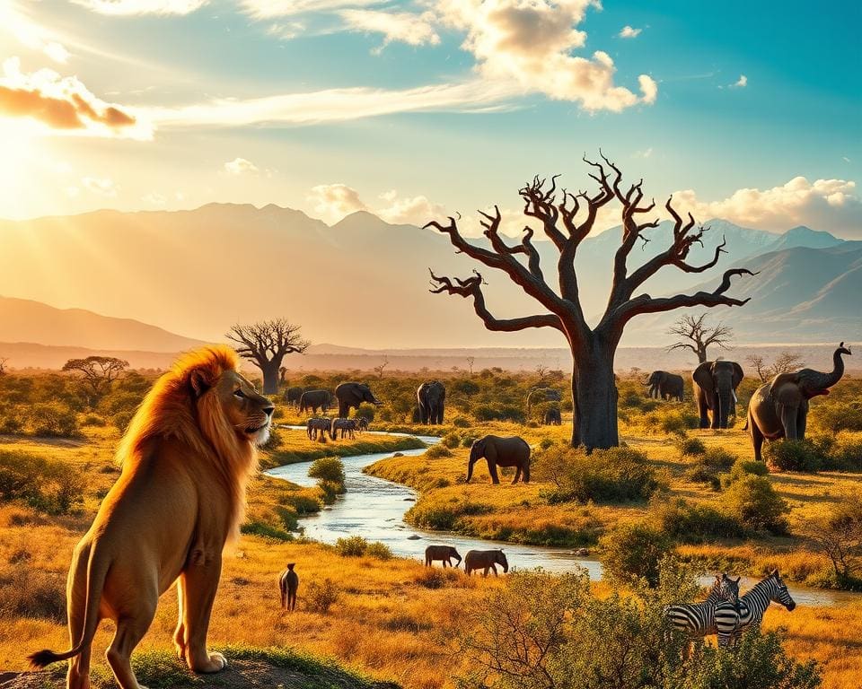 Welke Afrikaanse landen zijn ideaal voor natuurliefhebbers?