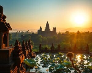 Culturele reis langs tempels in Cambodja