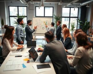 Hoe werk je samen met verschillende afdelingen?