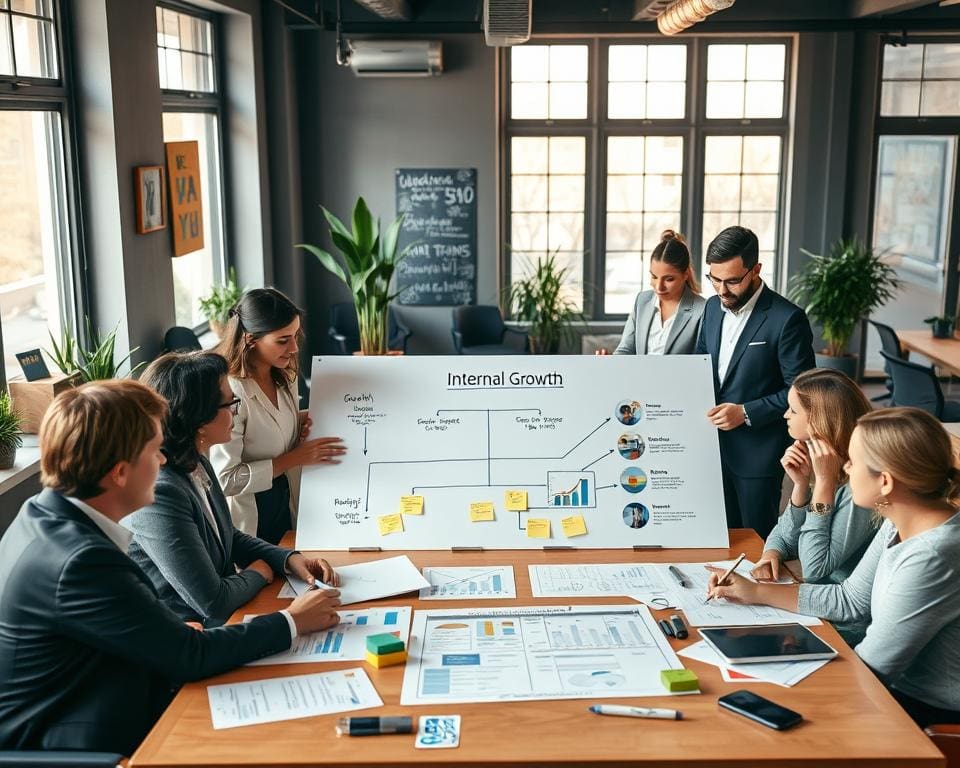 Waarom kiezen bedrijven voor interne groei?