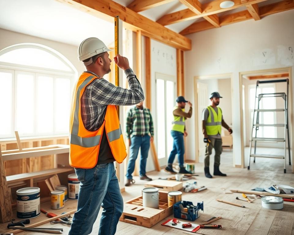 Wat doet een bouwbedrijf bij woningrenovatie?