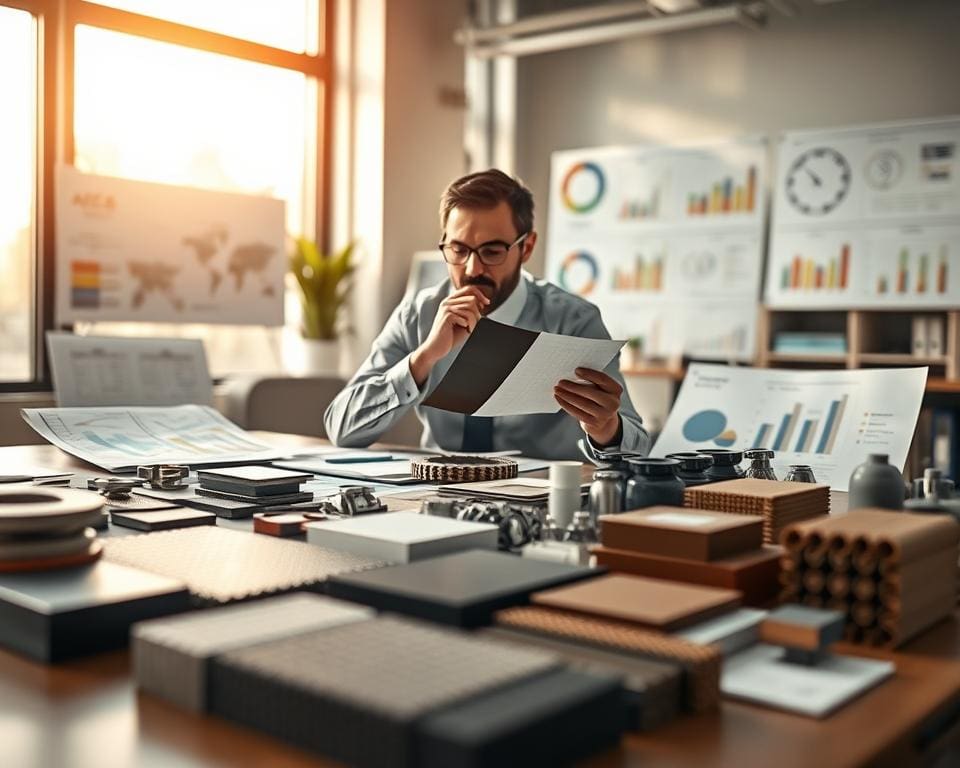 Wat doet een technisch consultant bij materiaalkeuze?