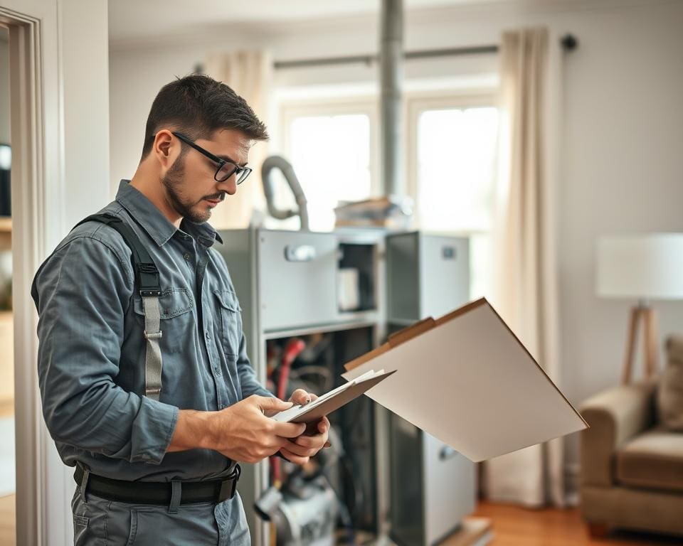 Wat doet een verwarmingsspecialist bij vervanging?