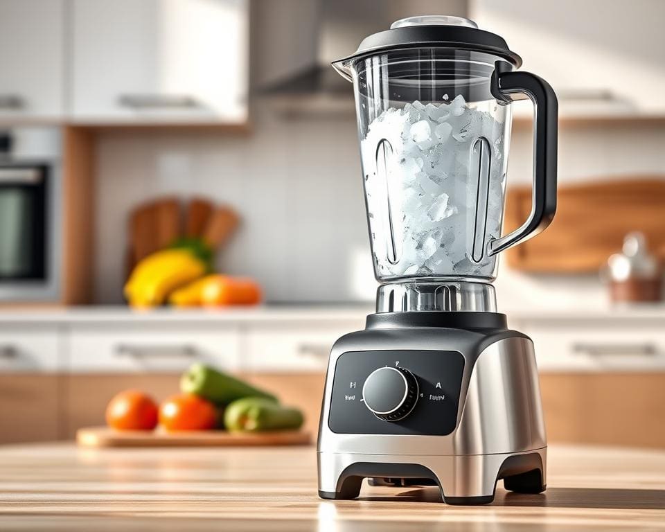 Welke blender is krachtig genoeg voor ijs?