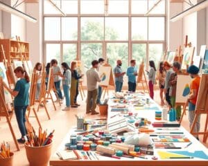 Creatieve groepsactiviteiten voor volwassenen