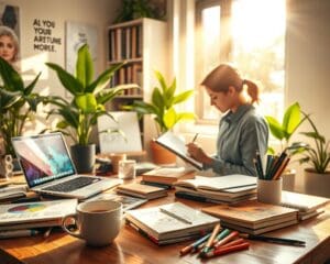 Hoe bouw je een creatieve routine op?