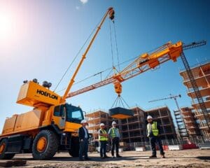 Hoe hoog kan een Hoeflon C6 hijsen bij professionele inzet?