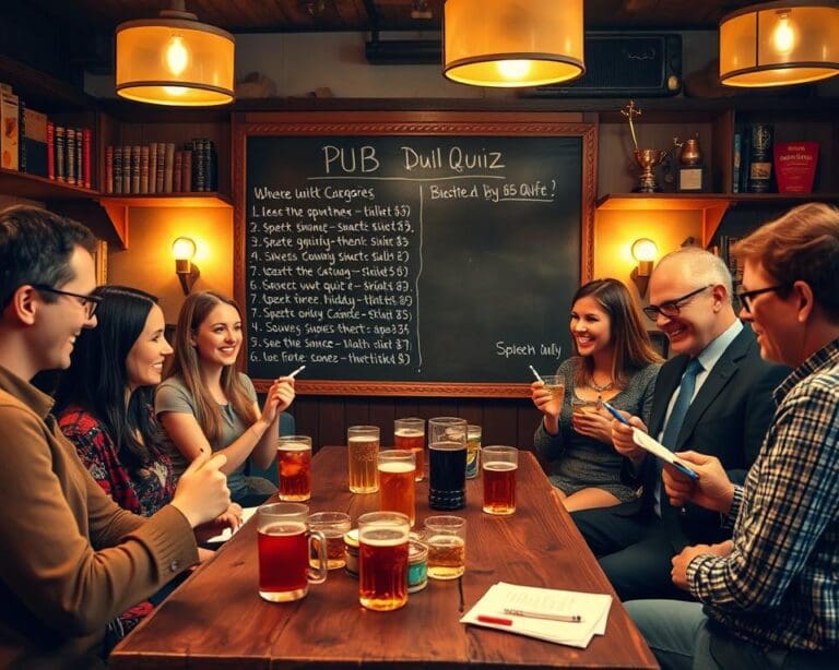 Interactieve pubquiz op locatie voor teams en groepen