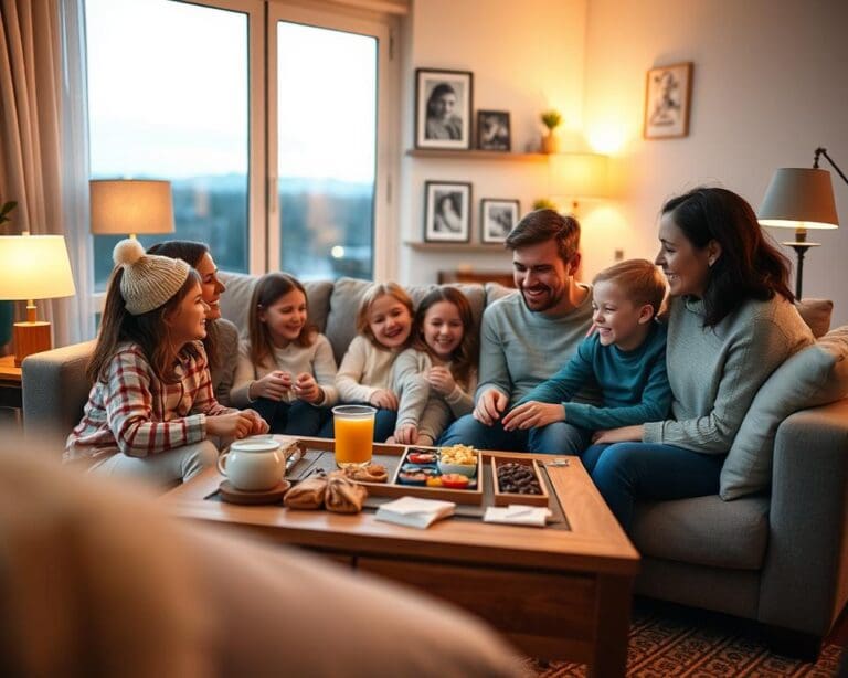 Leuke activiteiten voor een ontspannen avond met het gezin