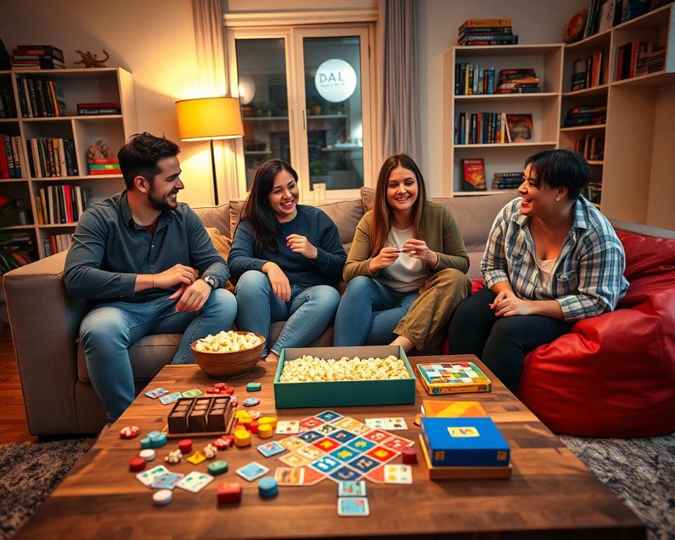 Spelletjesavond organiseren met vrienden thuis