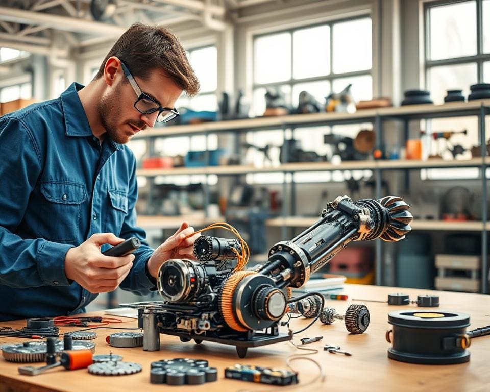 Wat doet een mechatronica monteur?