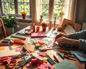 Wat maakt thuis knutselen zo ontspannend?