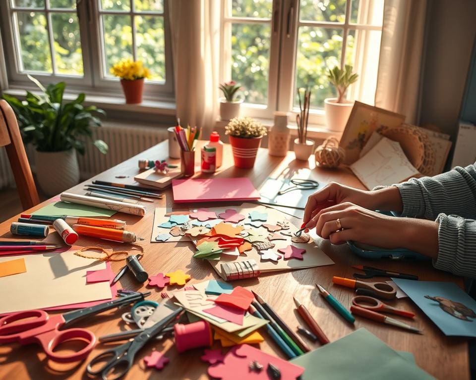 Wat maakt thuis knutselen zo ontspannend?