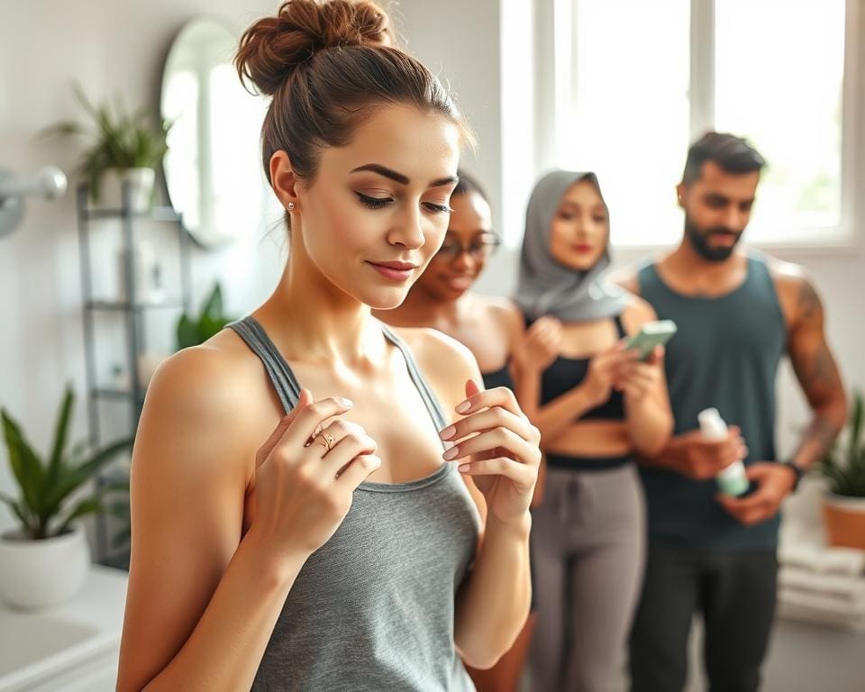 Hoe verzorg je je huid na het sporten?