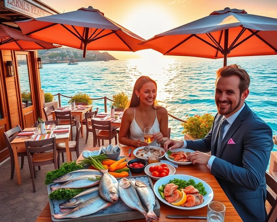 Seafood restaurants aan de Portugese kust