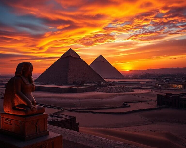 Wat onthullen de piramides van Gizeh in Caïro over Egypte?