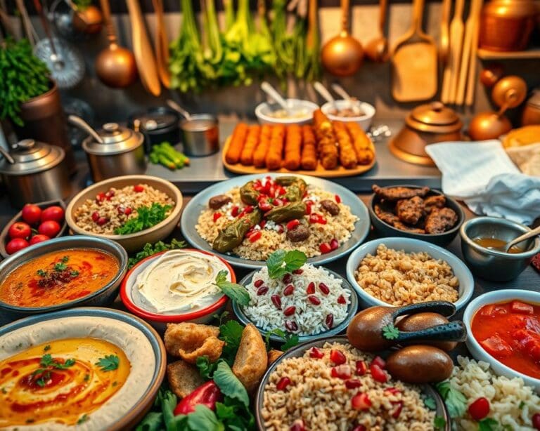 Welke gerechten horen bij de Turkse keuken?