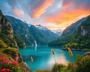 Welke natuurgebieden bezoek je in Noorwegen?