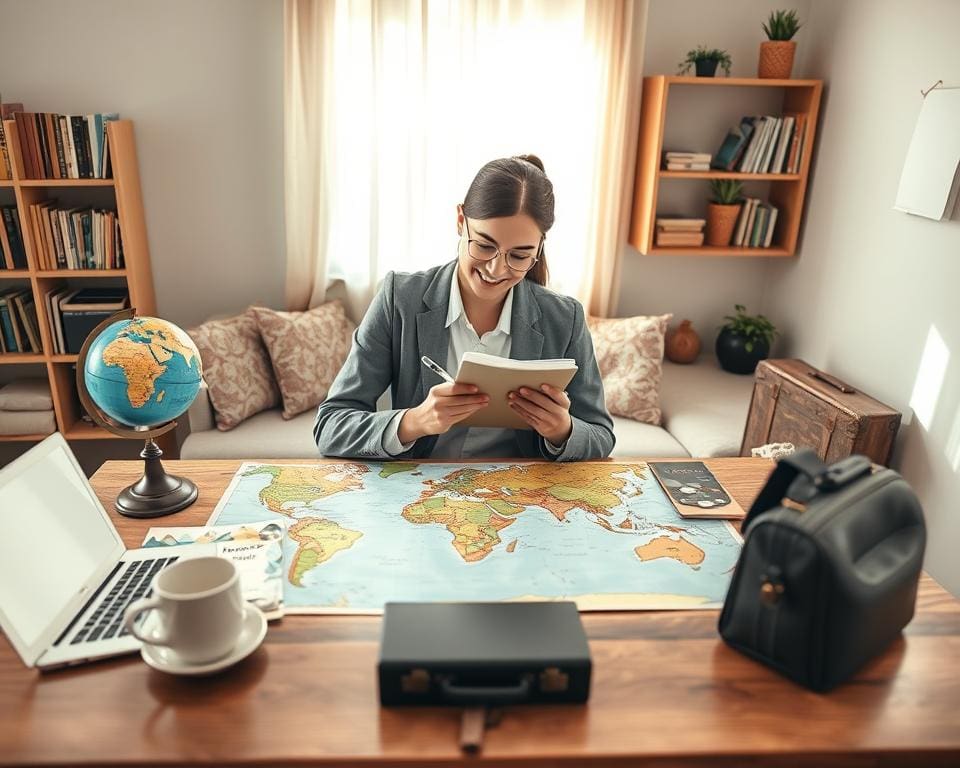 Welke tips helpen bij het plannen van een reis?