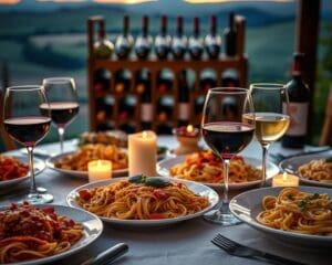 Welke wijnen passen bij Italiaanse pasta?