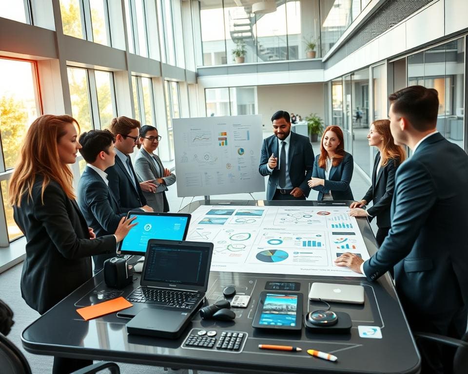 Werken aan innovatieve technologie