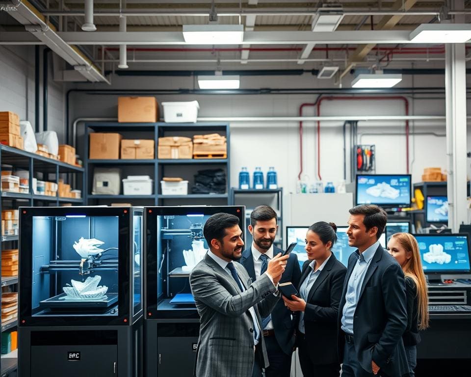 Werken met 3D-printers in de industrie
