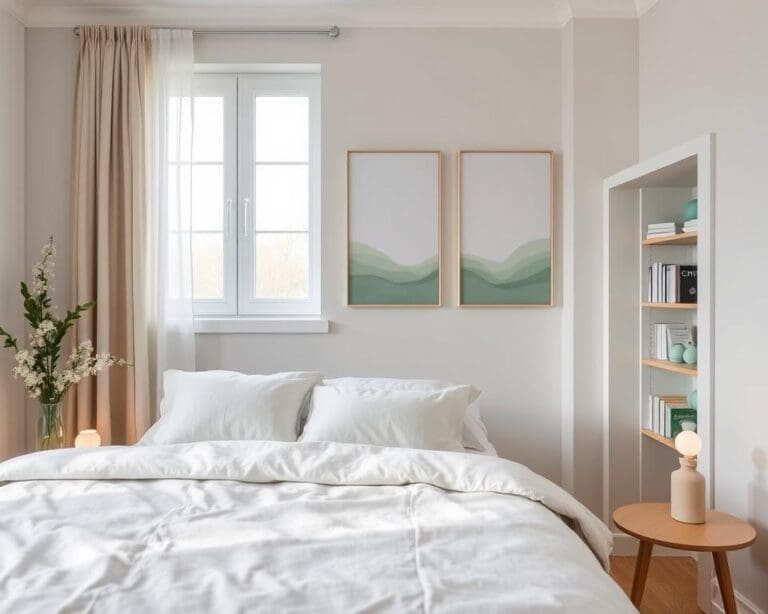 Hoe maak je een slaapkamer rustiger met zachte kleuren?