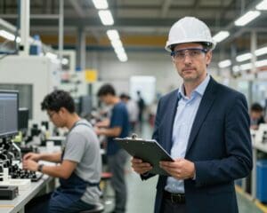 Wat doet een productiemanager in een fabriek?