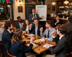 Wat maakt een pubquiz bedrijfsfeest zo populair bij bedrijven?