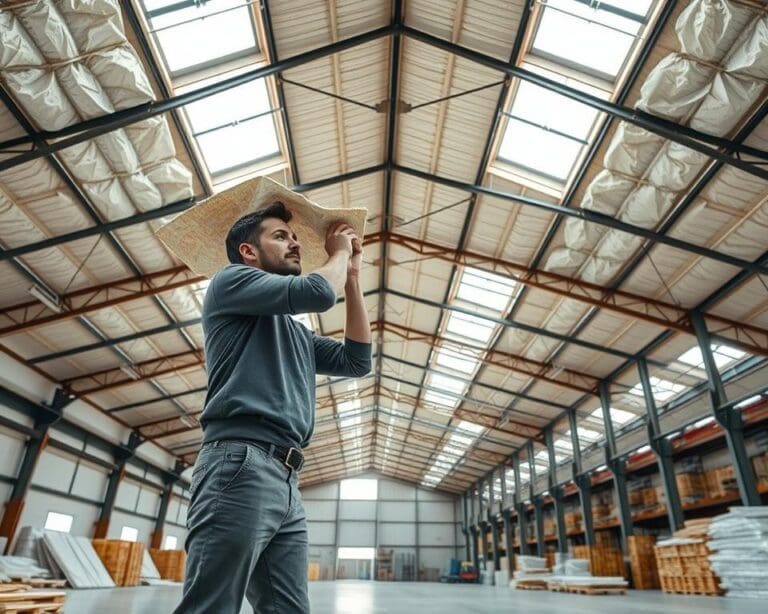 dakisolatie bedrijfshal