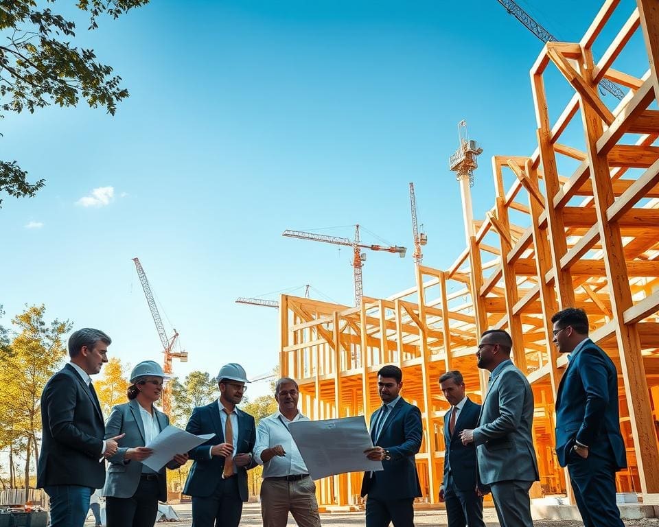 houtskeletbouw industrie