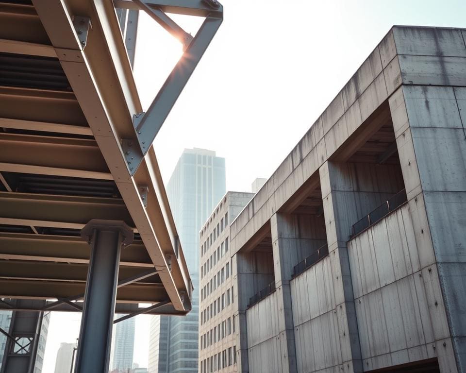 staalconstructie vs betonbouw