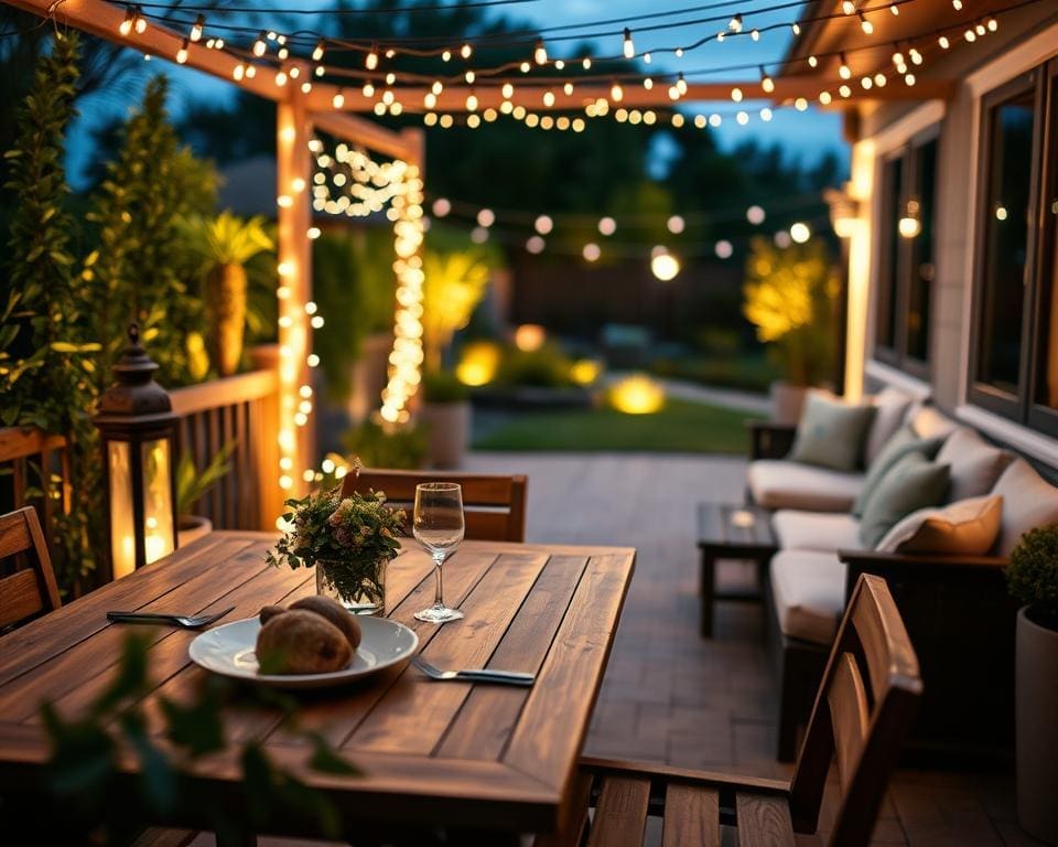 buitenverlichting terras