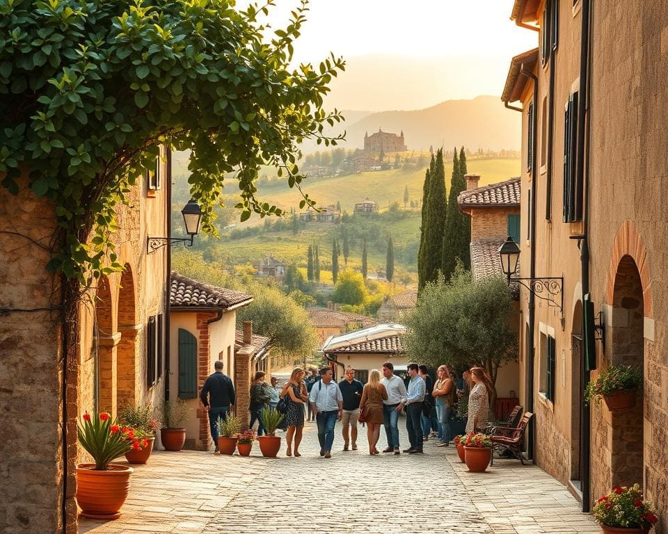 dorpen toscane