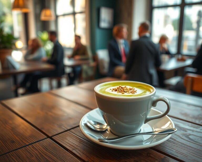 pistache koffie