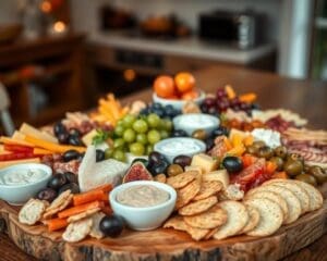 snacks borrelplank