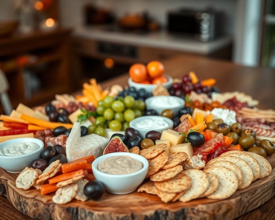 snacks borrelplank