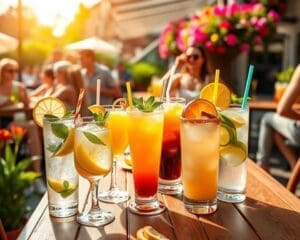 zomerse cocktails