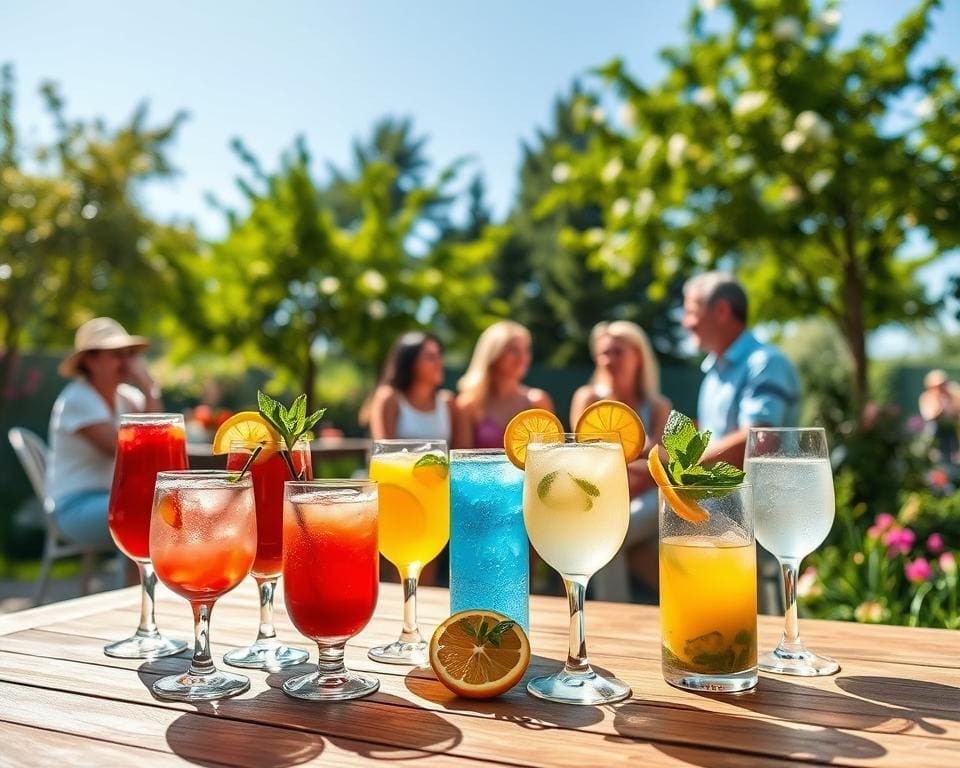 zomerse frisdrankjes