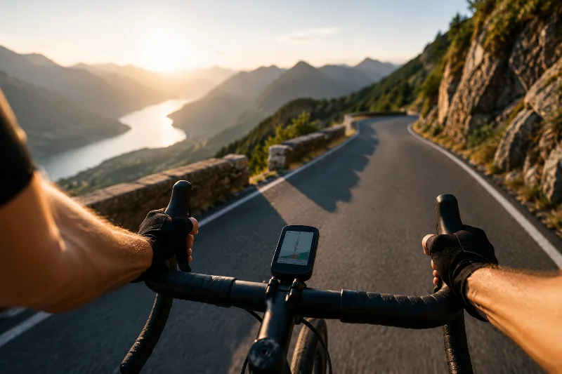 vergelijking tussen Garmin en Wahoo fietscomputer