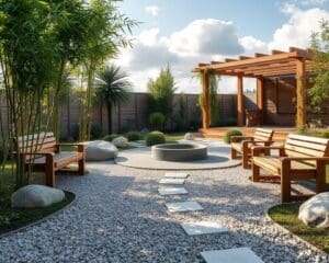 Japandi tuin